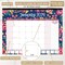 bloom daily planners 2024 Desk &#x26; Wall Calendar, 16&#x22; x 21&#x22;, Vintage Floral